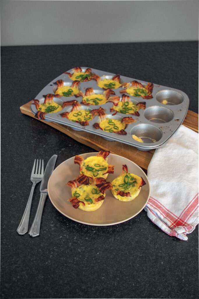 Bacon Egg Cups, Rezept