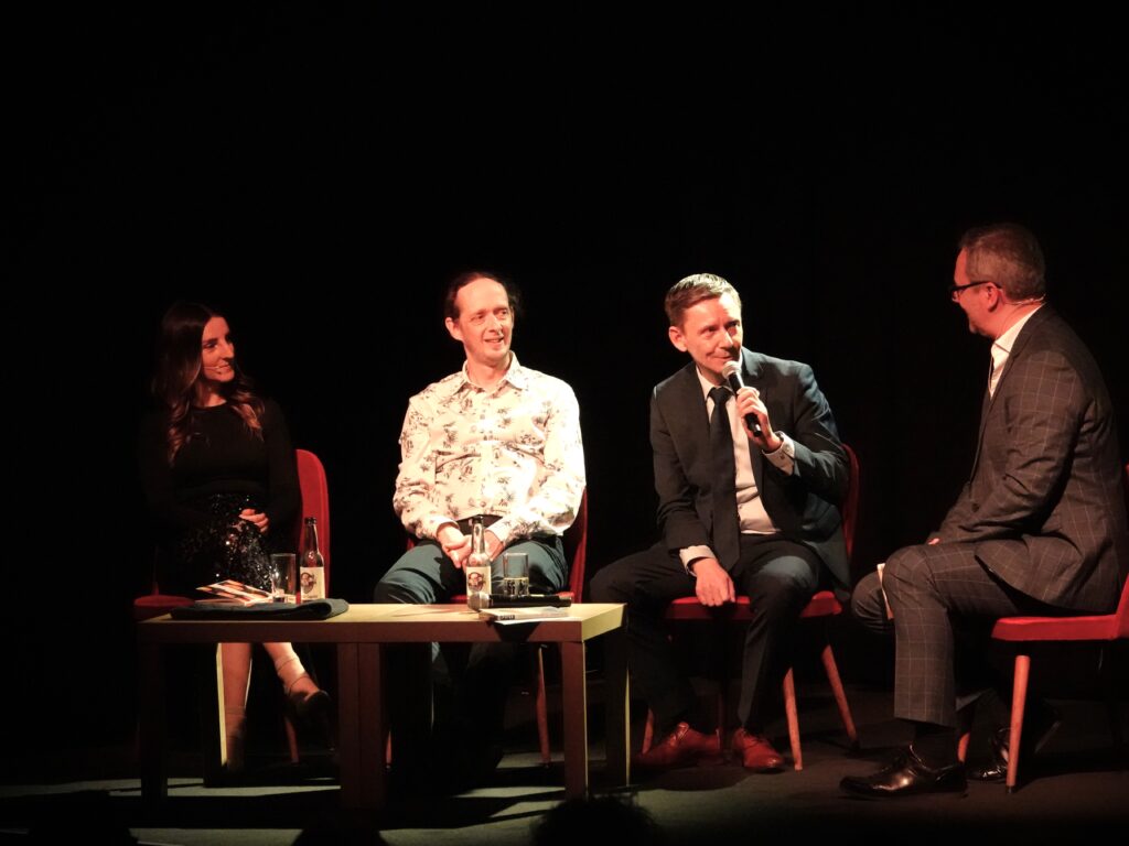 Im Gespräch: Fanny Svoboda, Norbert Donnerstag, Stefan Pfandler